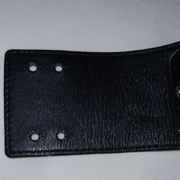 Rebecca Minkoff Black and Silver Studded Bracelet - Picture 4 of 10